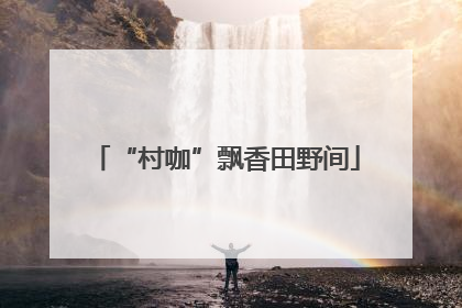 “村咖”飘香田野间