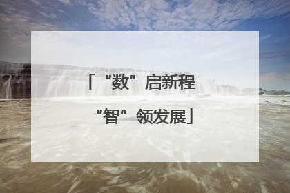 “数”启新程 “智”领发展