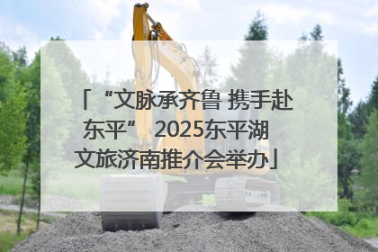 “文脉承齐鲁 携手赴东平” 2025东平湖文旅济南推介会举办
