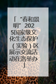 “春和景明”2025国家级文化生态保护（实验）区展示交流活动在洛举办