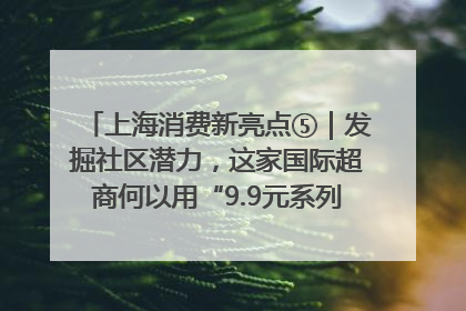 上海消费新亮点⑤｜发掘社区潜力，这家国际超商何以用“9.9元系列”撬动本土市场？