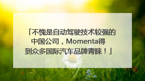 不愧是自动驾驶技术较强的中国公司，Momenta得到众多国际汽车品牌青睐！