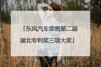 东风汽车荣膺第二届湖北专利奖三项大奖