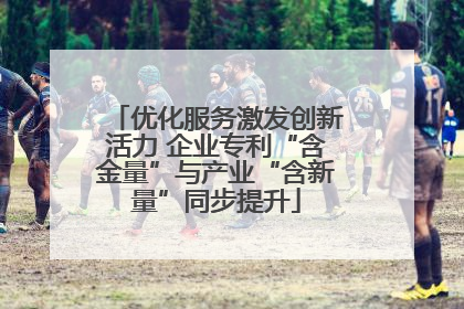 优化服务激发创新活力 企业专利“含金量”与产业“含新量”同步提升