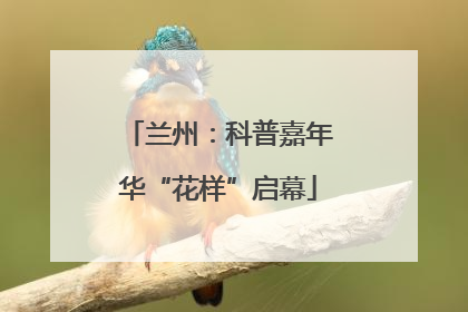 兰州：科普嘉年华“花样”启幕