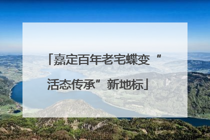 嘉定百年老宅蝶变“活态传承”新地标