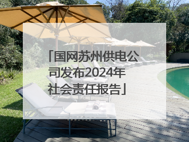 国网苏州供电公司发布2024年社会责任报告