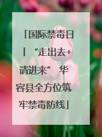 国际禁毒日丨“走出去+请进来” 华容县全方位筑牢禁毒防线