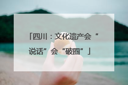 四川：文化遗产会“说话”会“破圈”