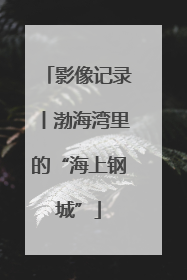 影像记录丨渤海湾里的“海上钢城”