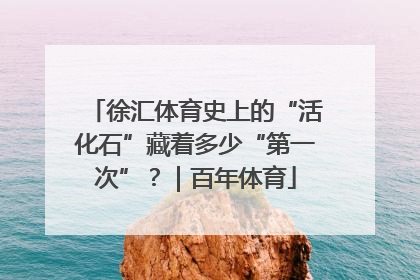 徐汇体育史上的“活化石”藏着多少“第一次”？｜百年体育