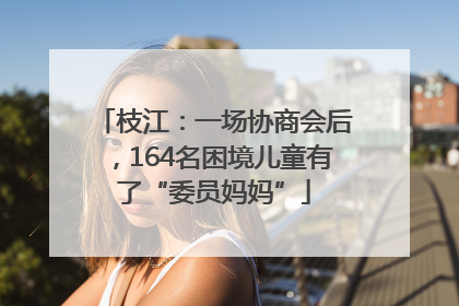 枝江：一场协商会后，164名困境儿童有了“委员妈妈”