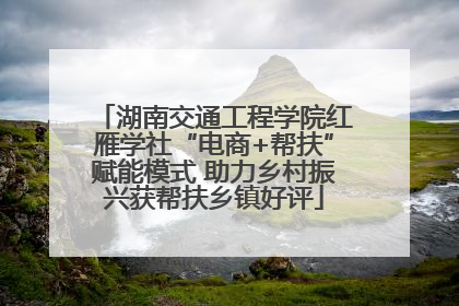 湖南交通工程学院红雁学社“电商+帮扶”赋能模式 助力乡村振兴获帮扶乡镇好评