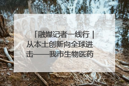 融媒记者一线行｜从本土创新向全球进击——我市生物医药产业破茧突围