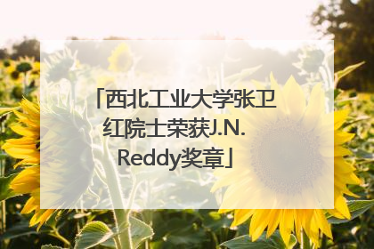 西北工业大学张卫红院士荣获J.N.Reddy奖章