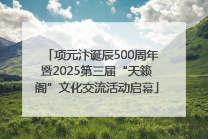 项元汴诞辰500周年暨2025第三届“天籁阁”文化交流活动启幕