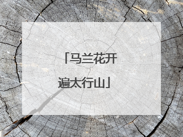 马兰花开遍太行山
