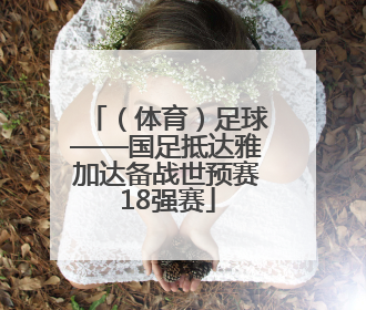（体育）足球——国足抵达雅加达备战世预赛18强赛