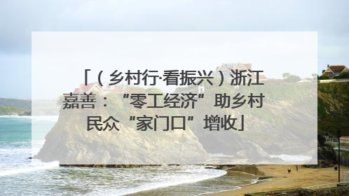 （乡村行·看振兴）浙江嘉善：“零工经济”助乡村民众“家门口”增收