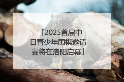 2025首届中日青少年围棋邀请赛将在洛阳启幕