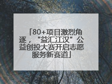 80+项目激烈角逐，“益汇江汉”公益创投大赛开启志愿服务新赛道