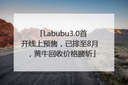 Labubu3.0首开线上预售，已排至8月，黄牛回收价格腰斩